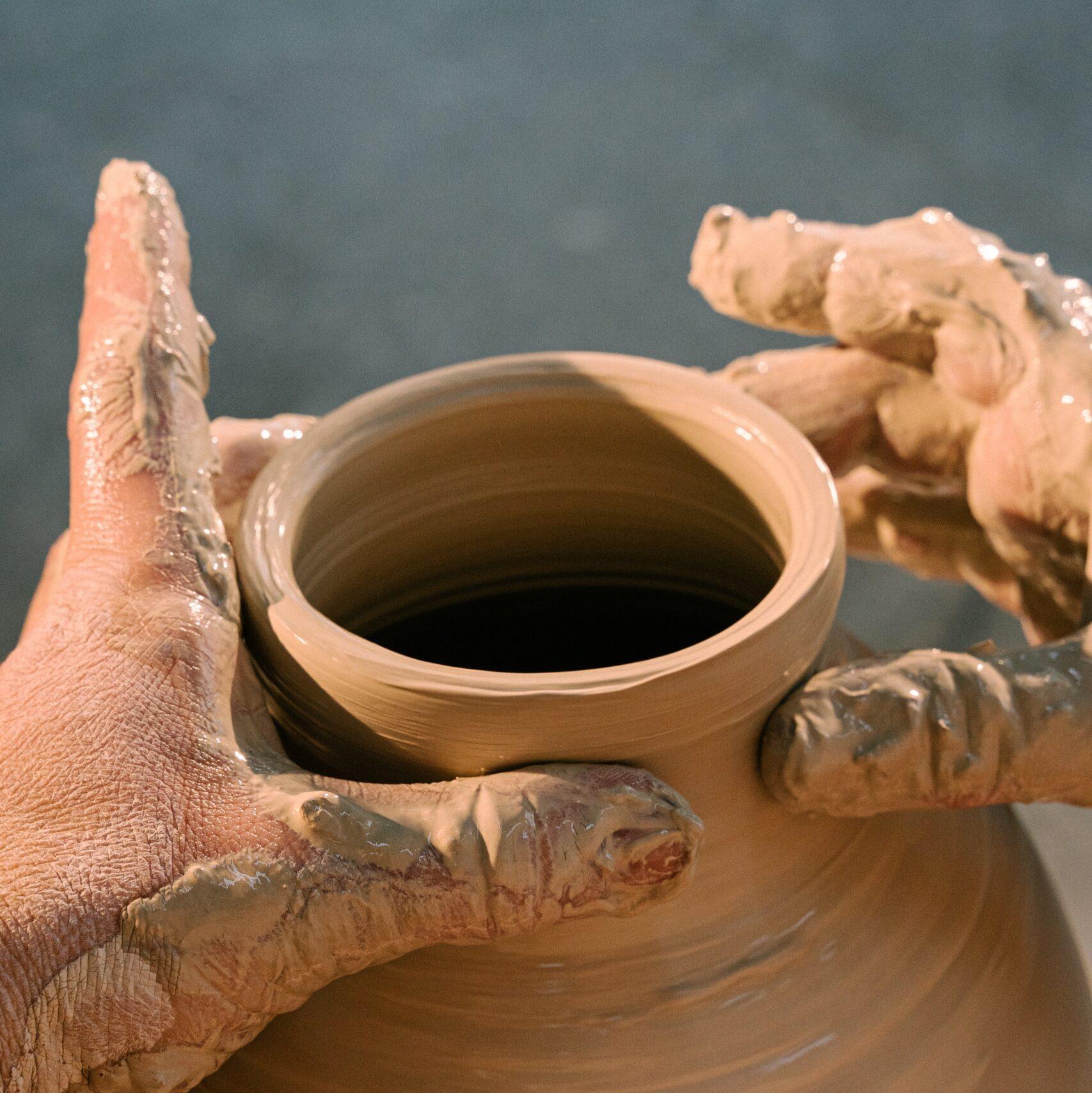 Vaso fatto a mano artigiano viaggi trekking