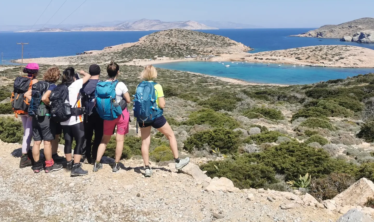 traversata trekking amorgos greece